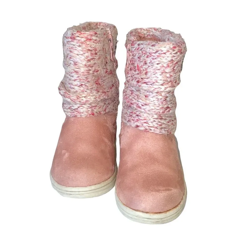 ☀️6/$20☀️ pink winter toddler boots